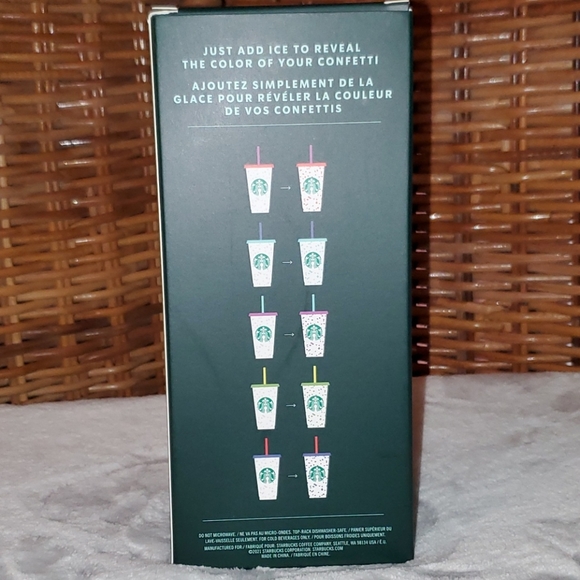 Starbucks NEW Summer 2021 Confetti Color Changing Cups NWT - Picture 2 of 5